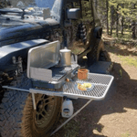 Tailgater Tire Table - aluminum